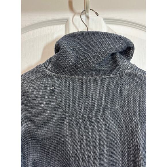 Joseph Abboud Men L Navy Pullover Sweater Preppy Workwear - Picture 10 of 11